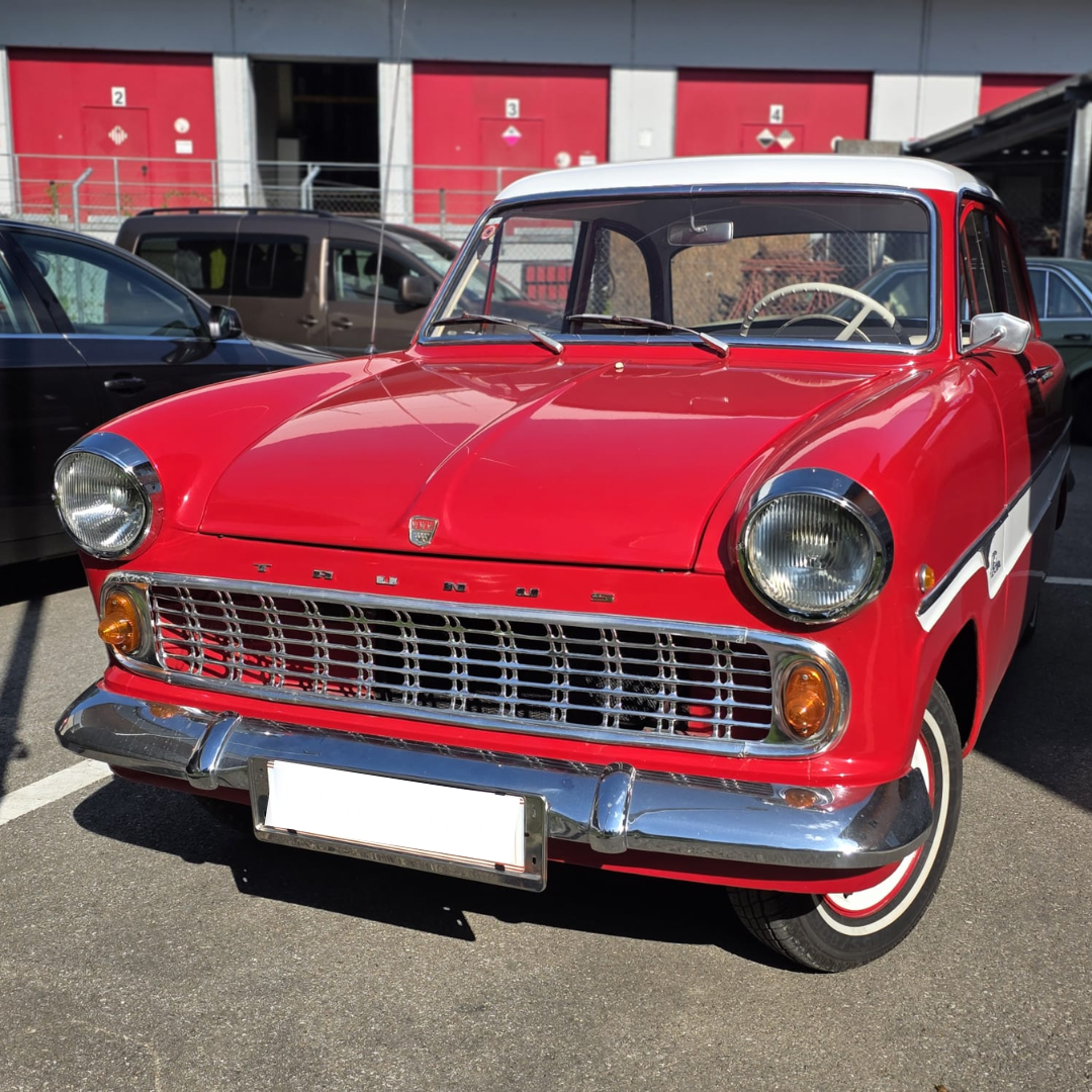 Ford Taunus 12M g13 Mi Heckansicht